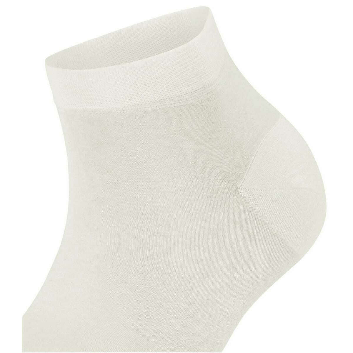 Falke Fine Softness 50 Denier Sneaker Socks - White - Image 4