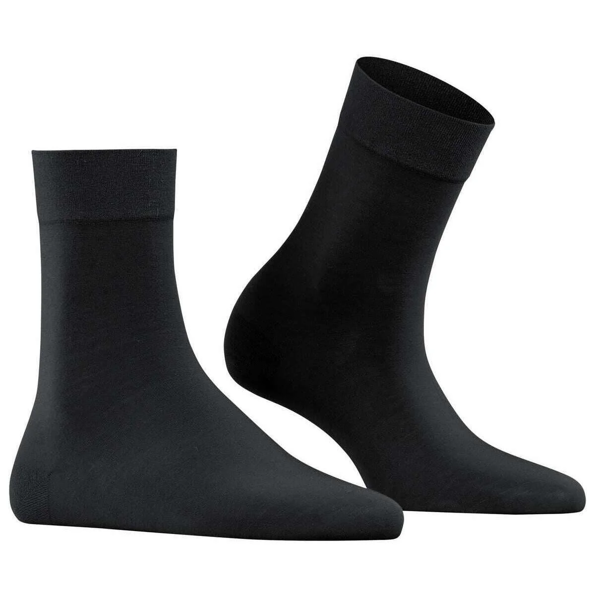 Falke Fine Softness 50 Denier Socks - Black - Image 2
