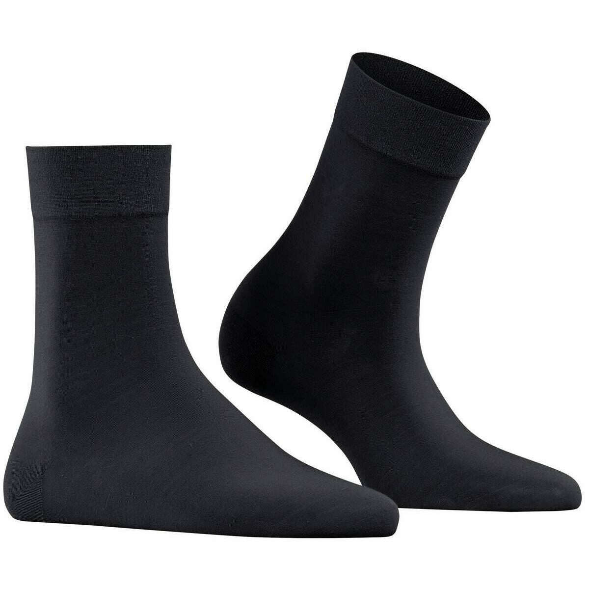 Falke Fine Softness 50 Denier Socks - Dark Navy - Image 2