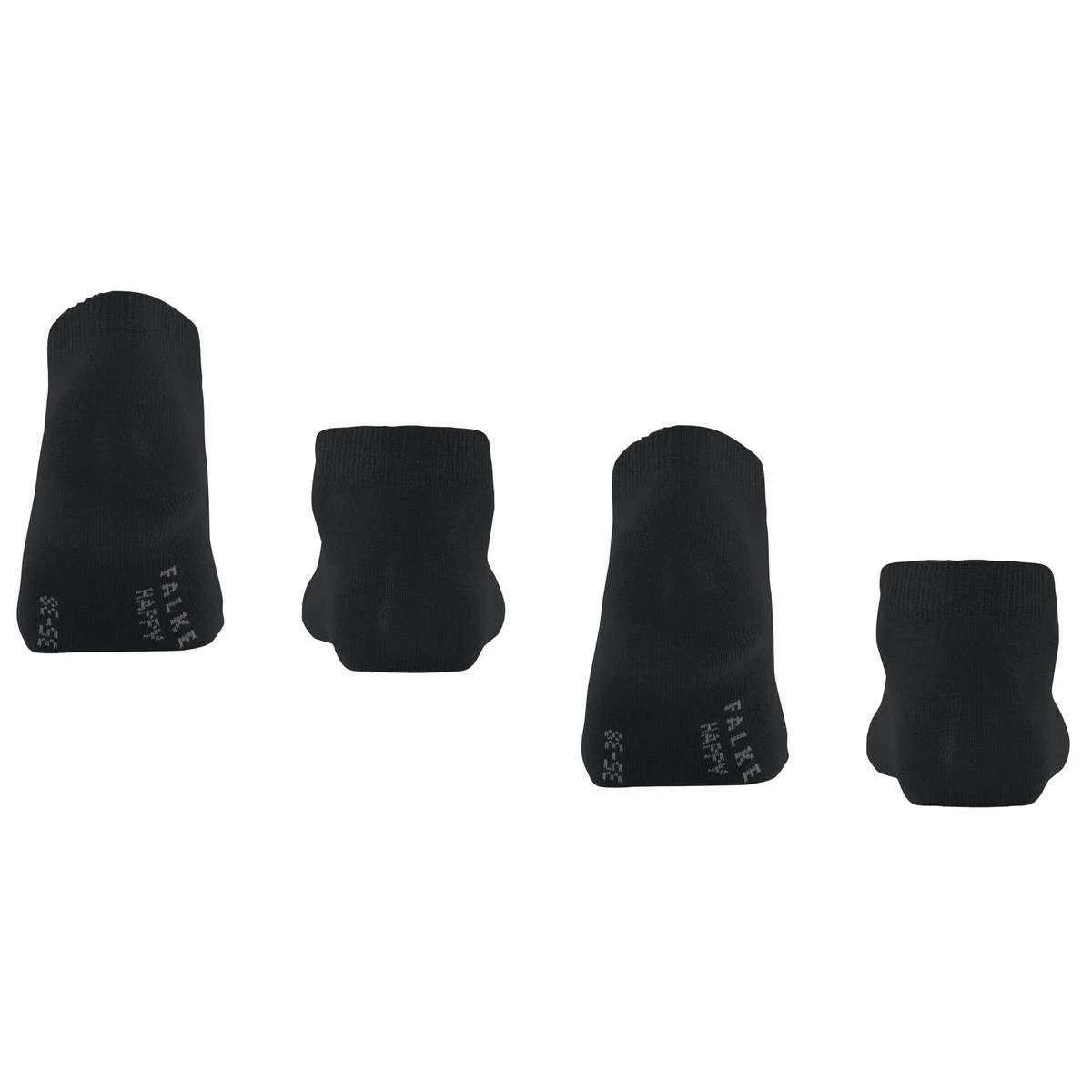 Falke Happy 2-Pack Sneaker Socks - Black - Image 3