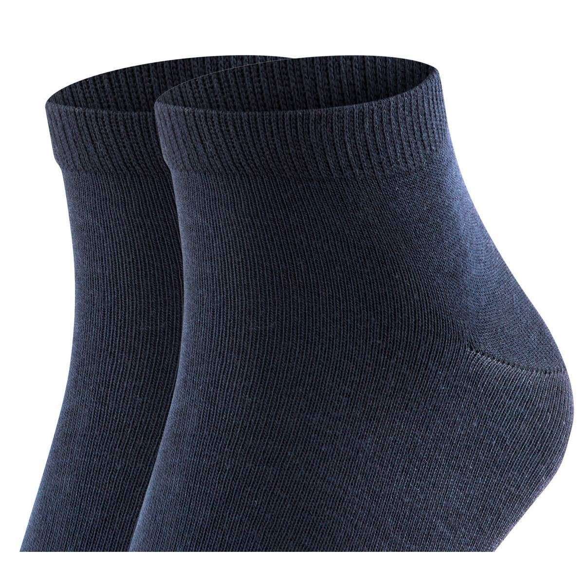 Falke Happy 2 Pack Sneaker Socks - Dark Navy - Image 4