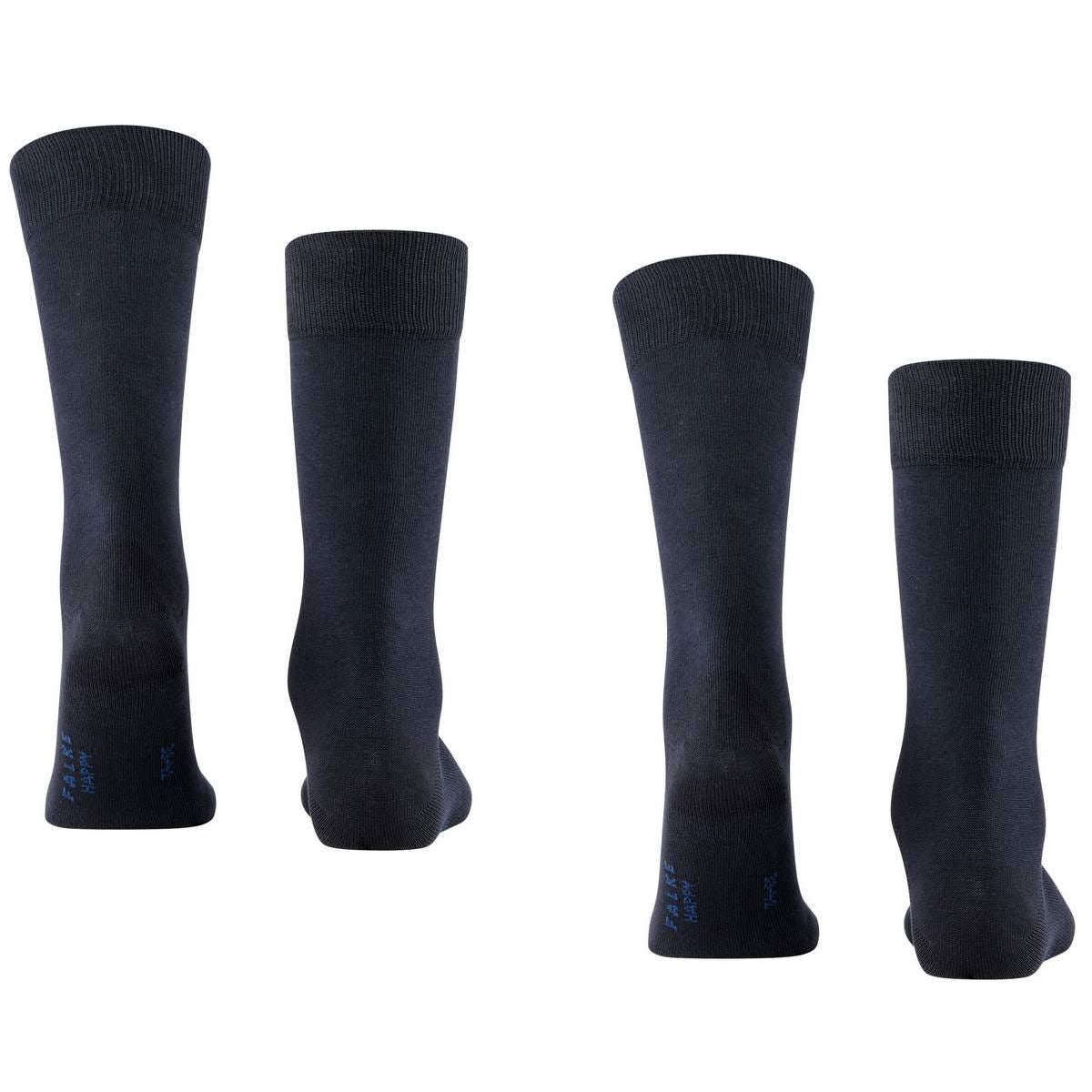 Falke Happy 2 Pack Socks - Dark Navy - Image 3