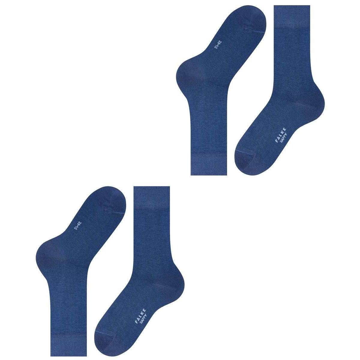Falke Happy 2 Pack Socks - Royal Blue - Image 5
