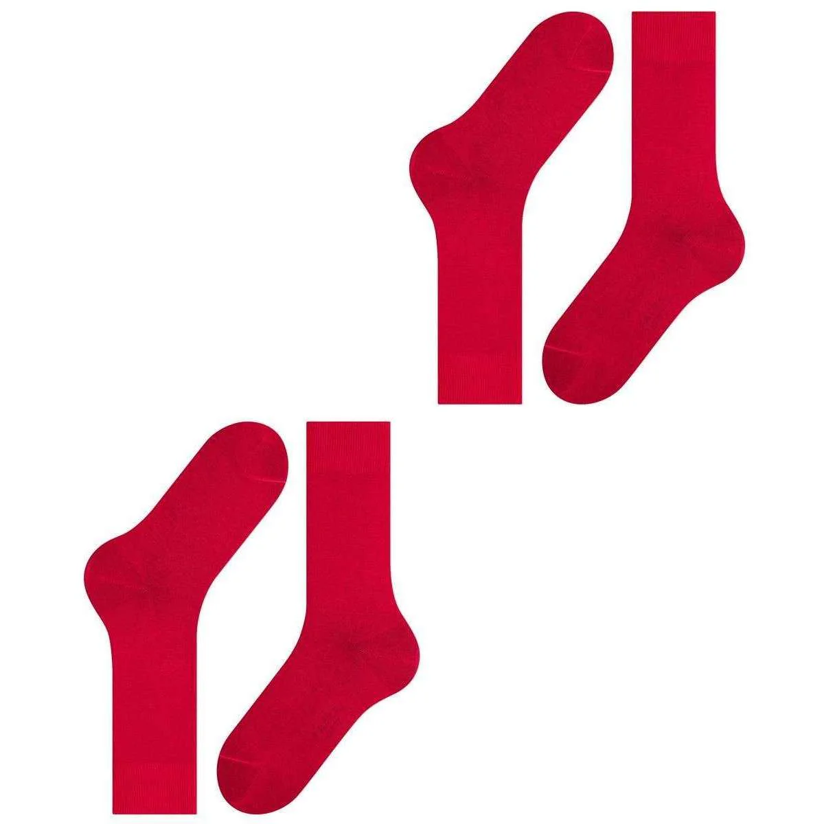 Falke Happy 2 Pack Socks - Scarlet Red - Image 5