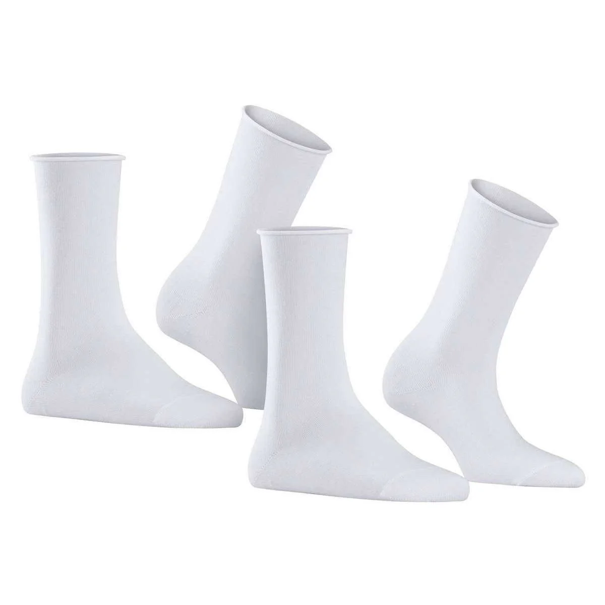 Falke Happy 2-Pack Socks - White - Image 2