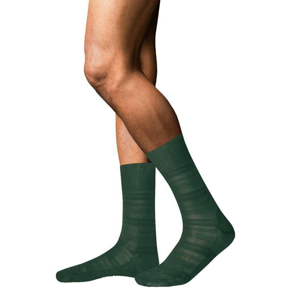 Falke Highshine Socks - Hunter Green - Image 2