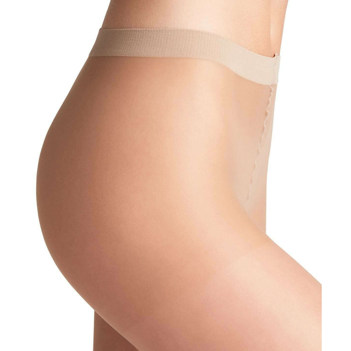 Falke Invisible Deluxe 8 Denier Tights - Basil Beige - Image 4
