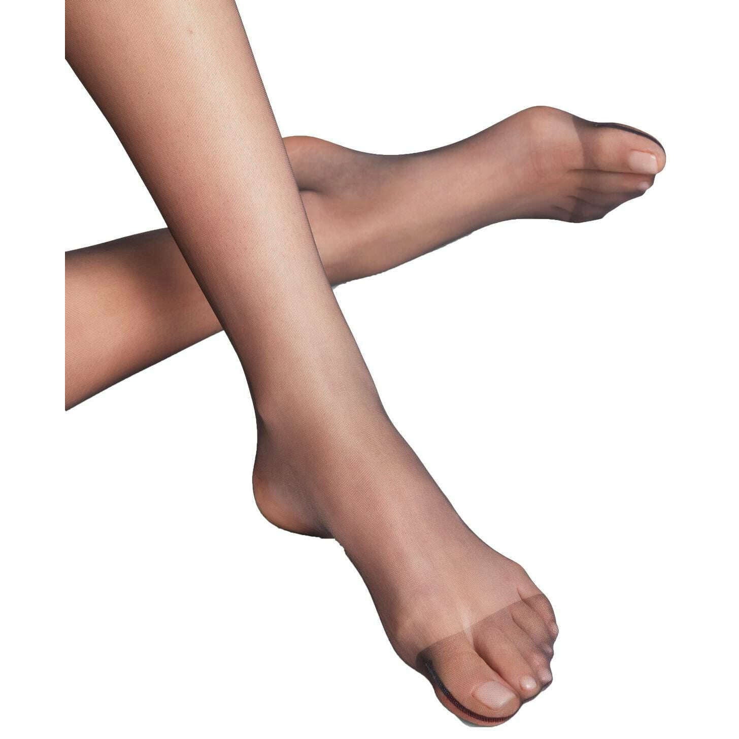 Falke Invisible Deluxe 8 Denier Tights - Black - Image 4