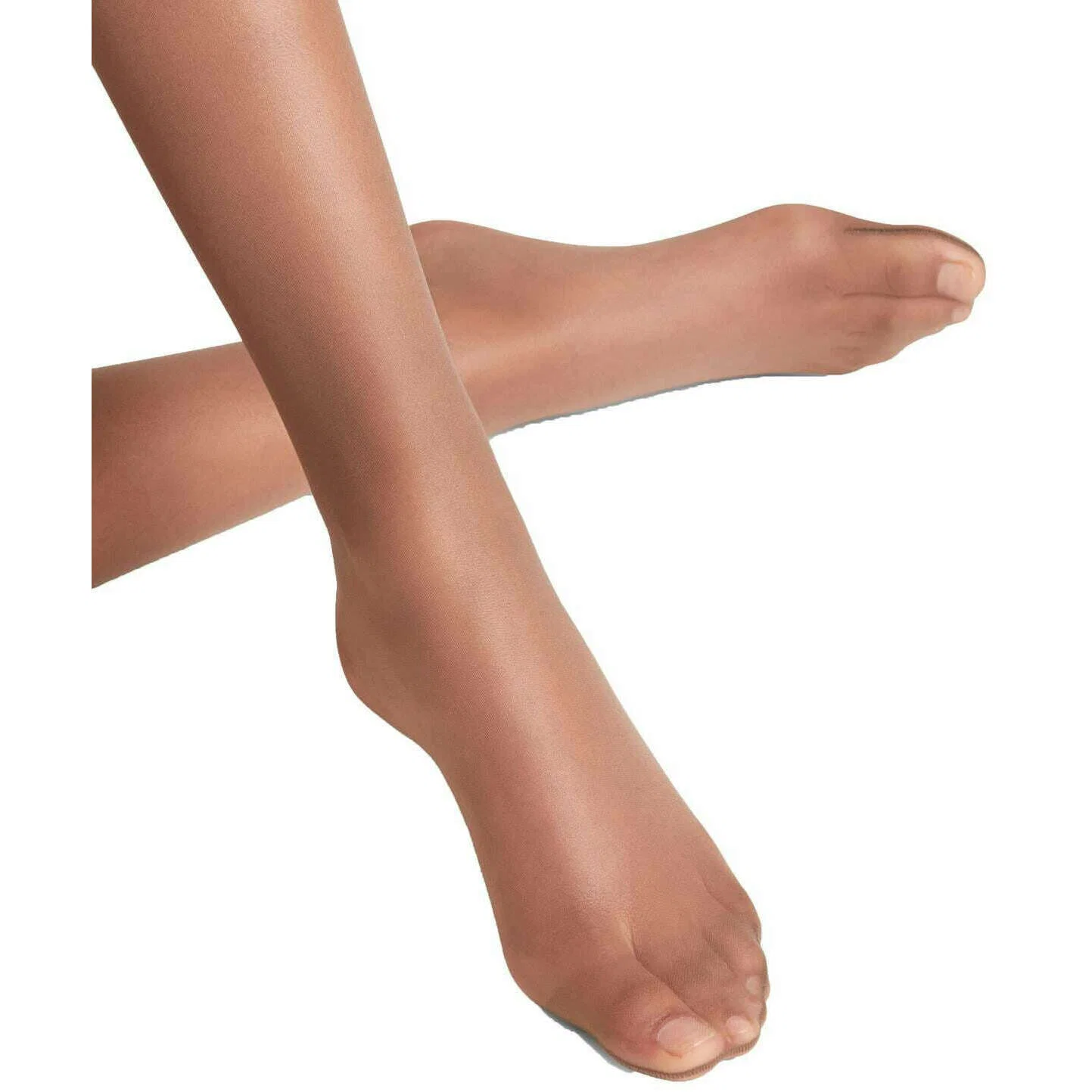 Falke Invisible Deluxe 8 Denier Tights - Espresso Brown - Image 4
