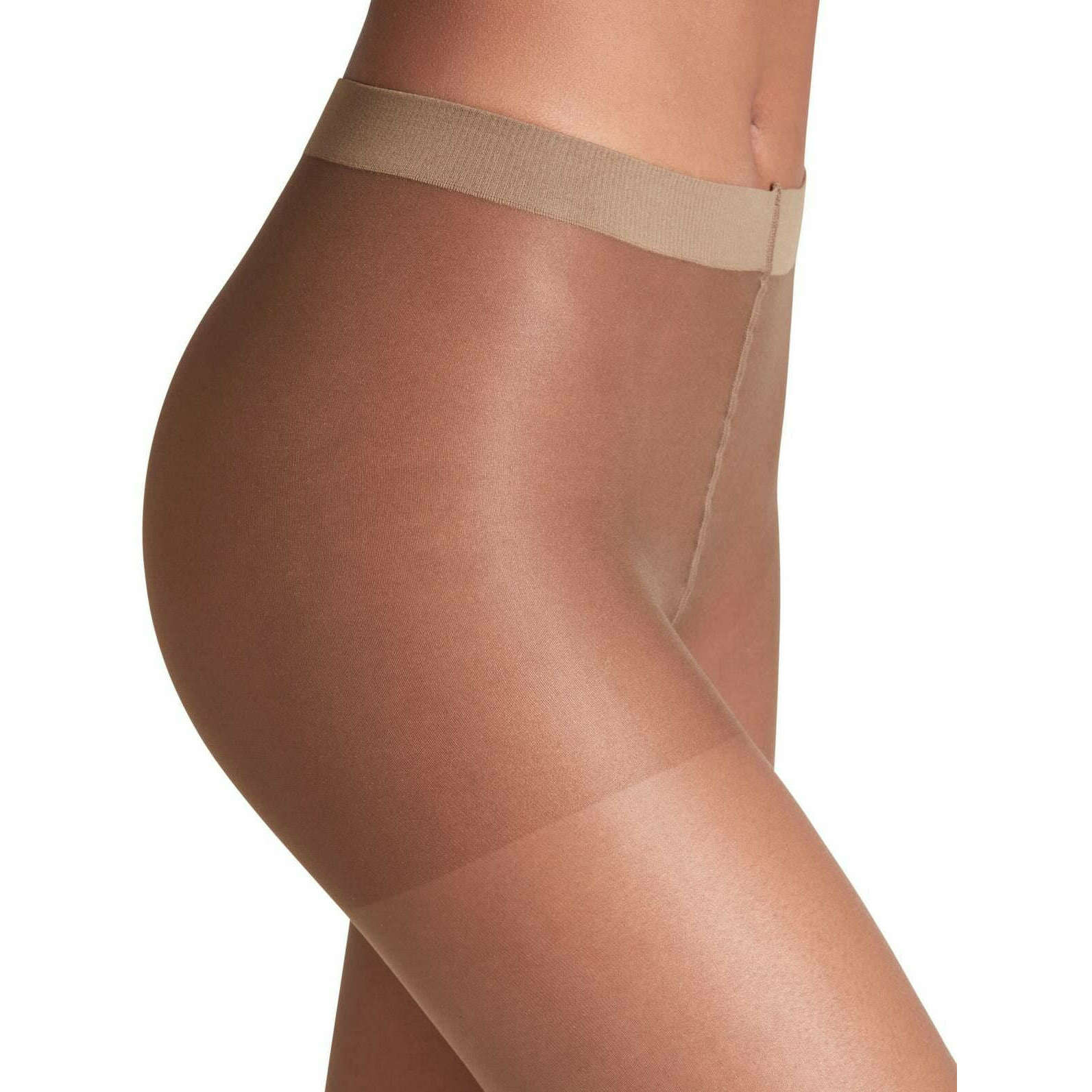 Falke Invisible Deluxe 8 Denier Tights - Espresso Brown - Image 5