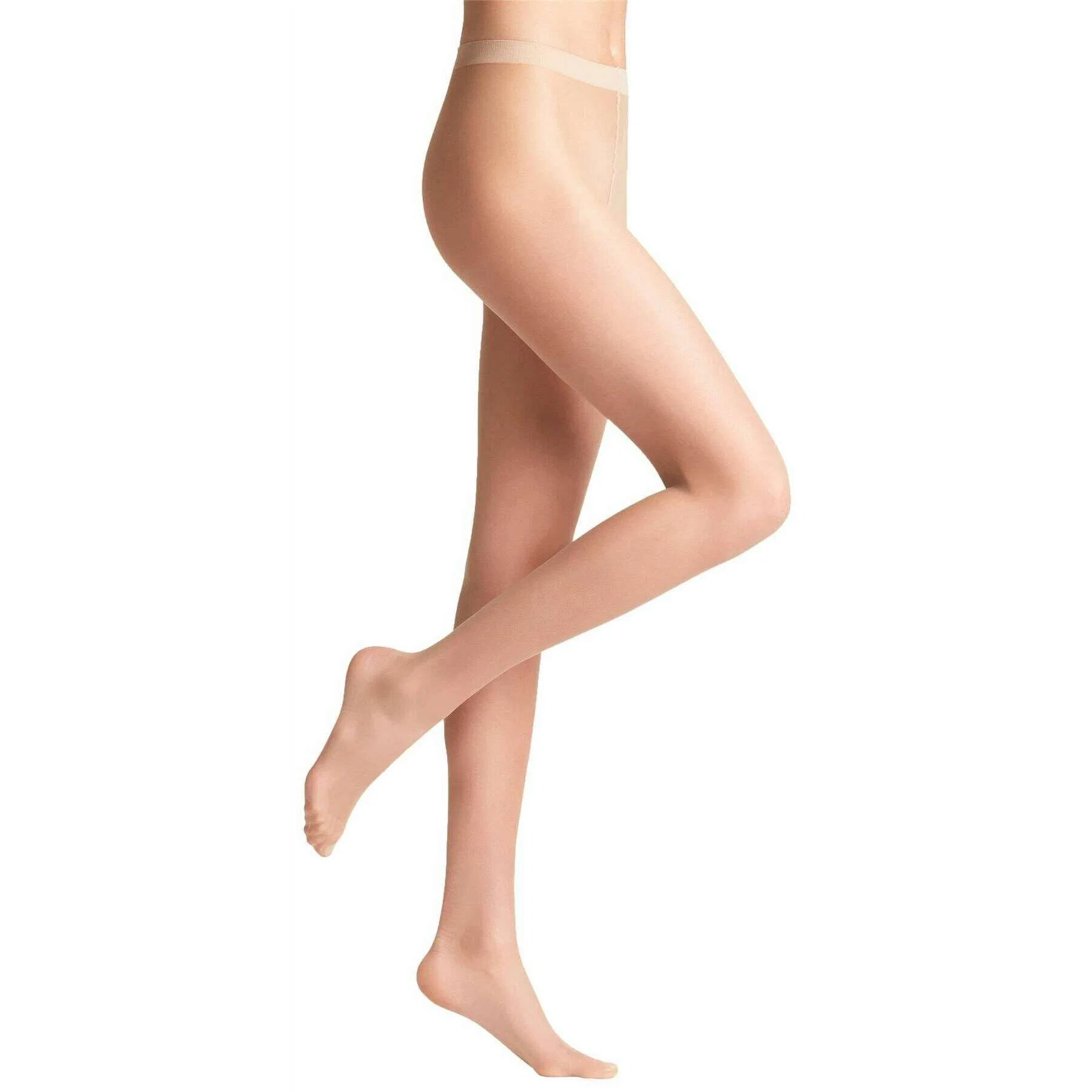 Falke Invisible Deluxe 8 Denier Tights - Golden Beige - Image 3