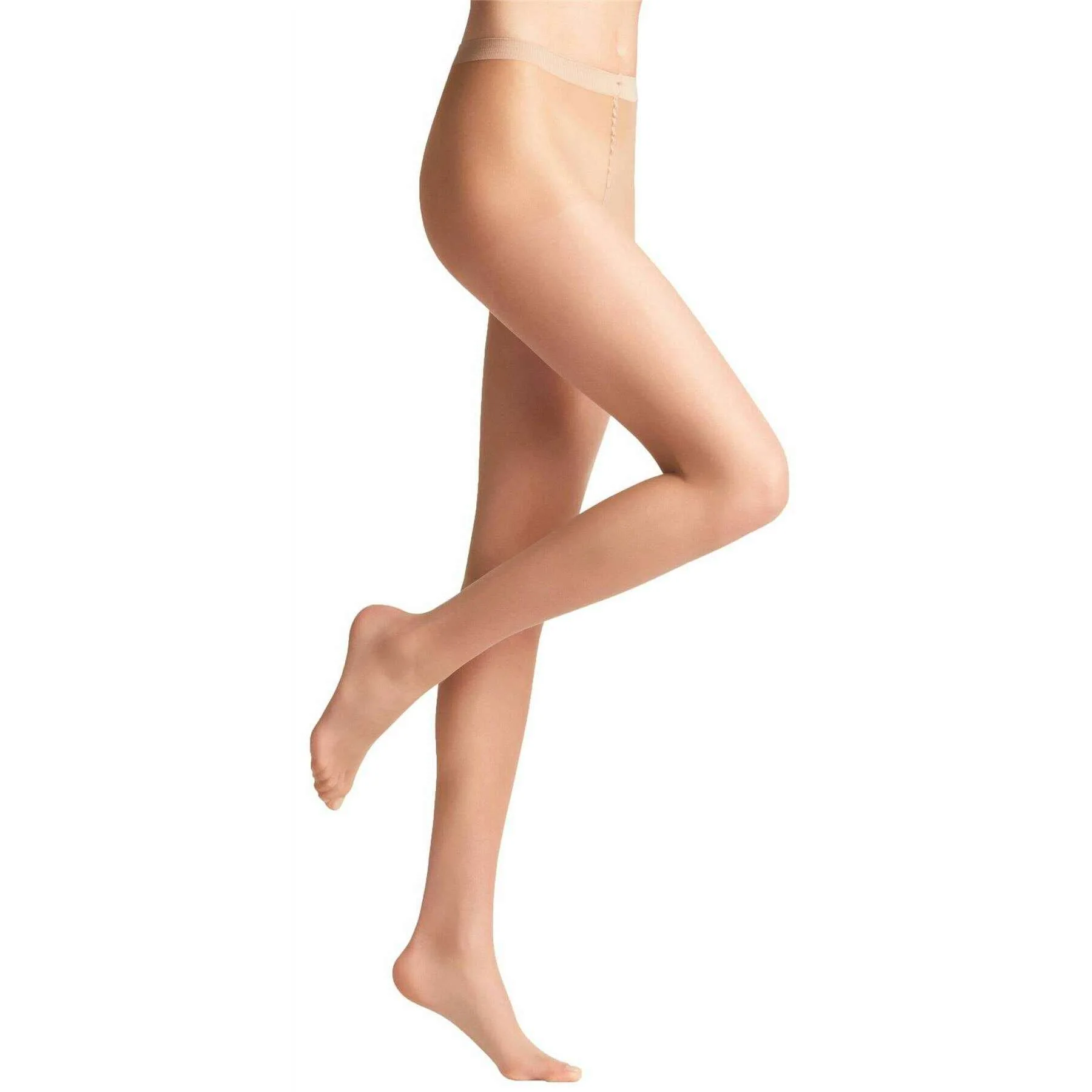 Falke Invisible Deluxe 8 Denier Tights - Powder Brown - Image 3