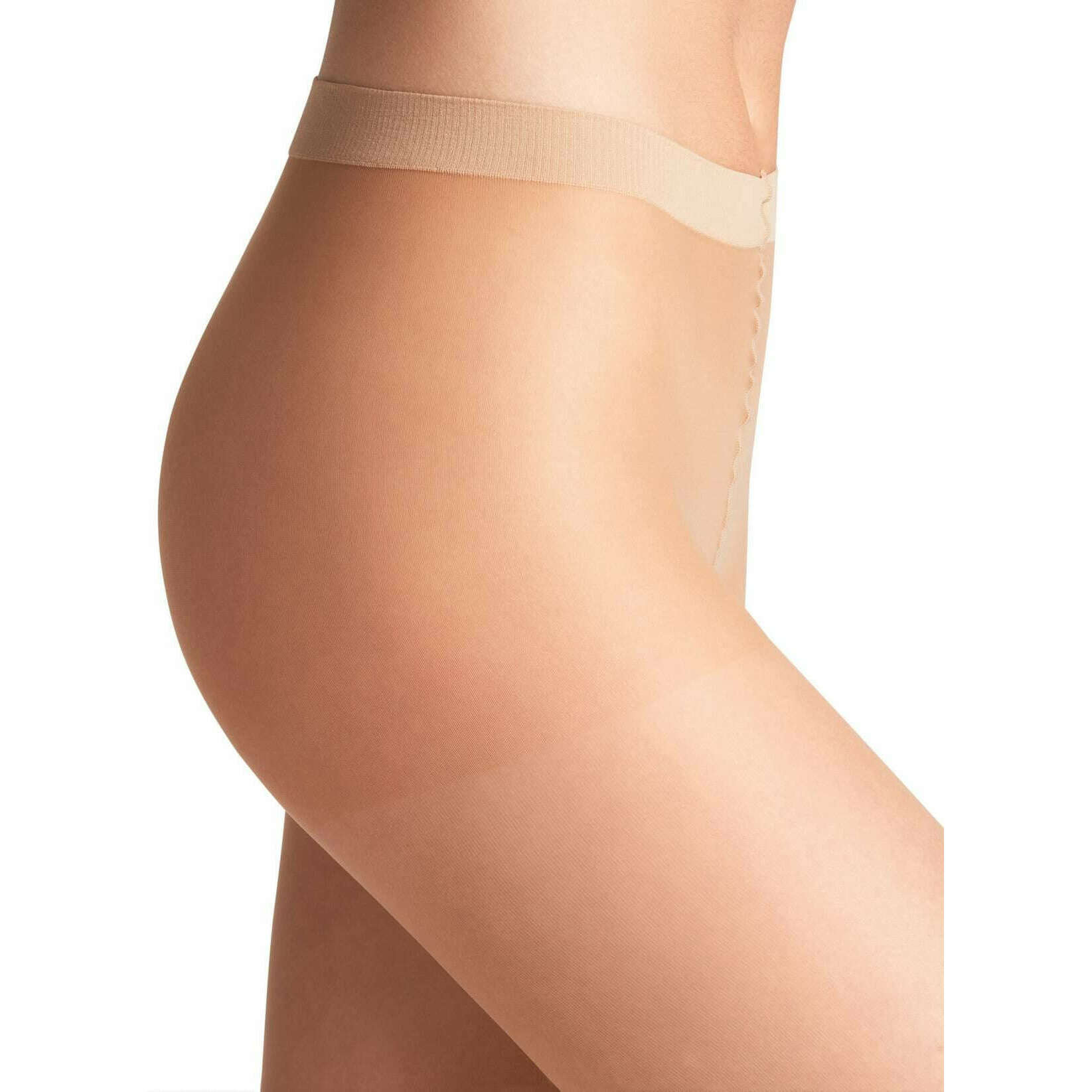 Falke Invisible Deluxe 8 Denier Tights - Powder Brown - Image 5
