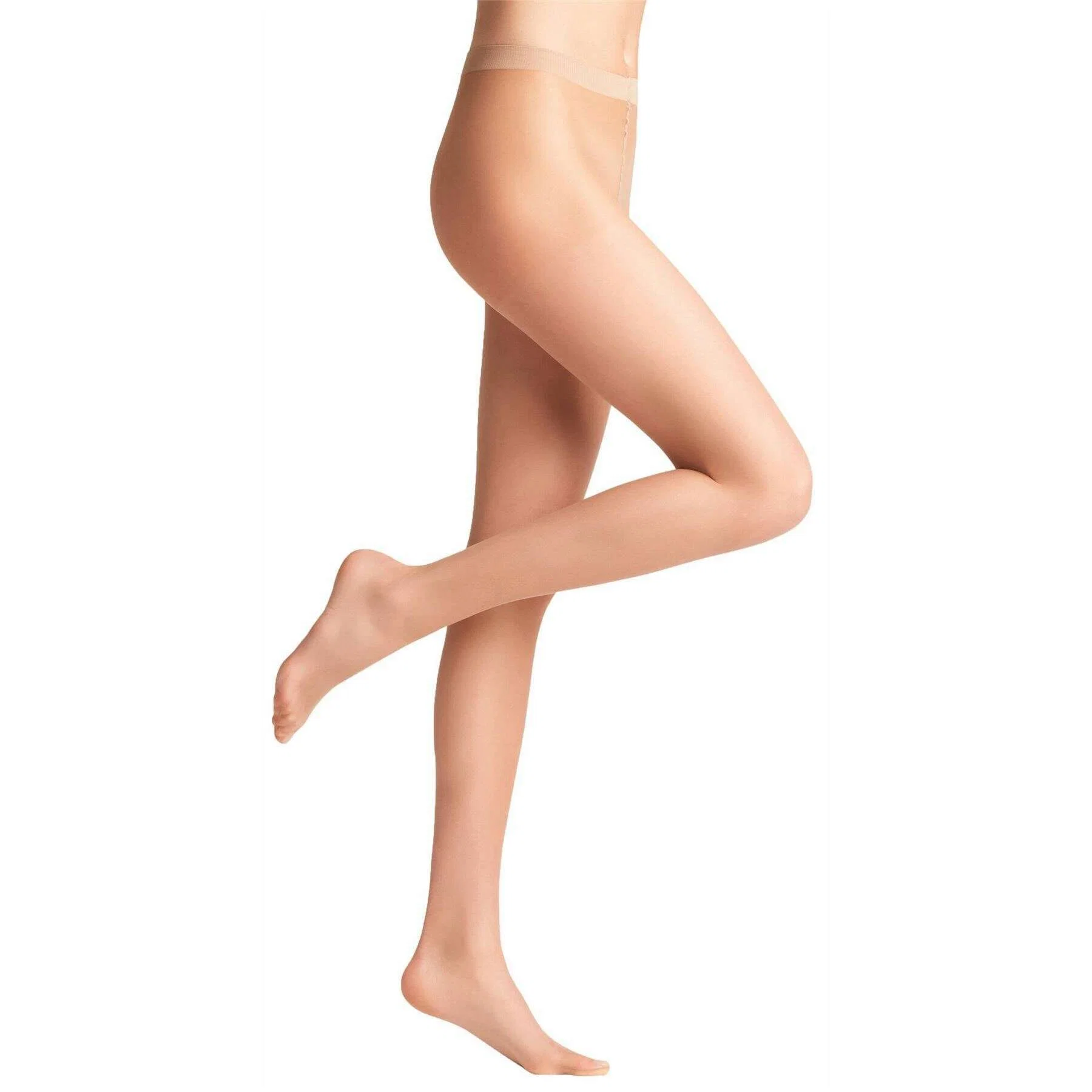Falke Invisible Deluxe 8 Denier Tights - Sun Beige - Image 3