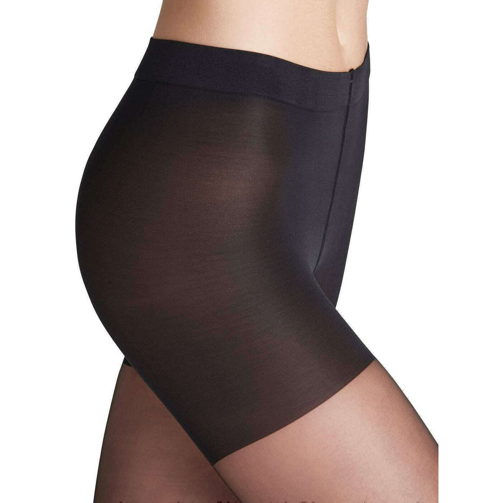 Falke Invisible Deluxe Shaping 8 Denier Tights - Black - Image 4