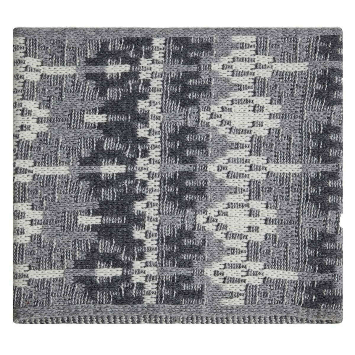 Falke Jacquard Loop Scarf - Grey Mel