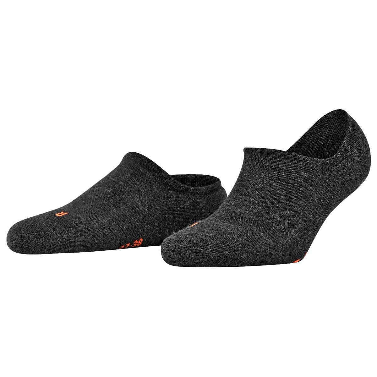 Falke Keep Warm No Show Socks - Anthra Mel - Image 2