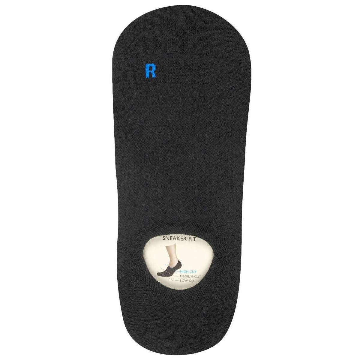 Falke Keep Warm No Show Socks - Black - Image 5