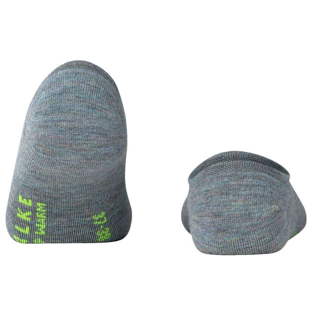 Falke Keep Warm No Show Socks - Smoke Blue - Image 3