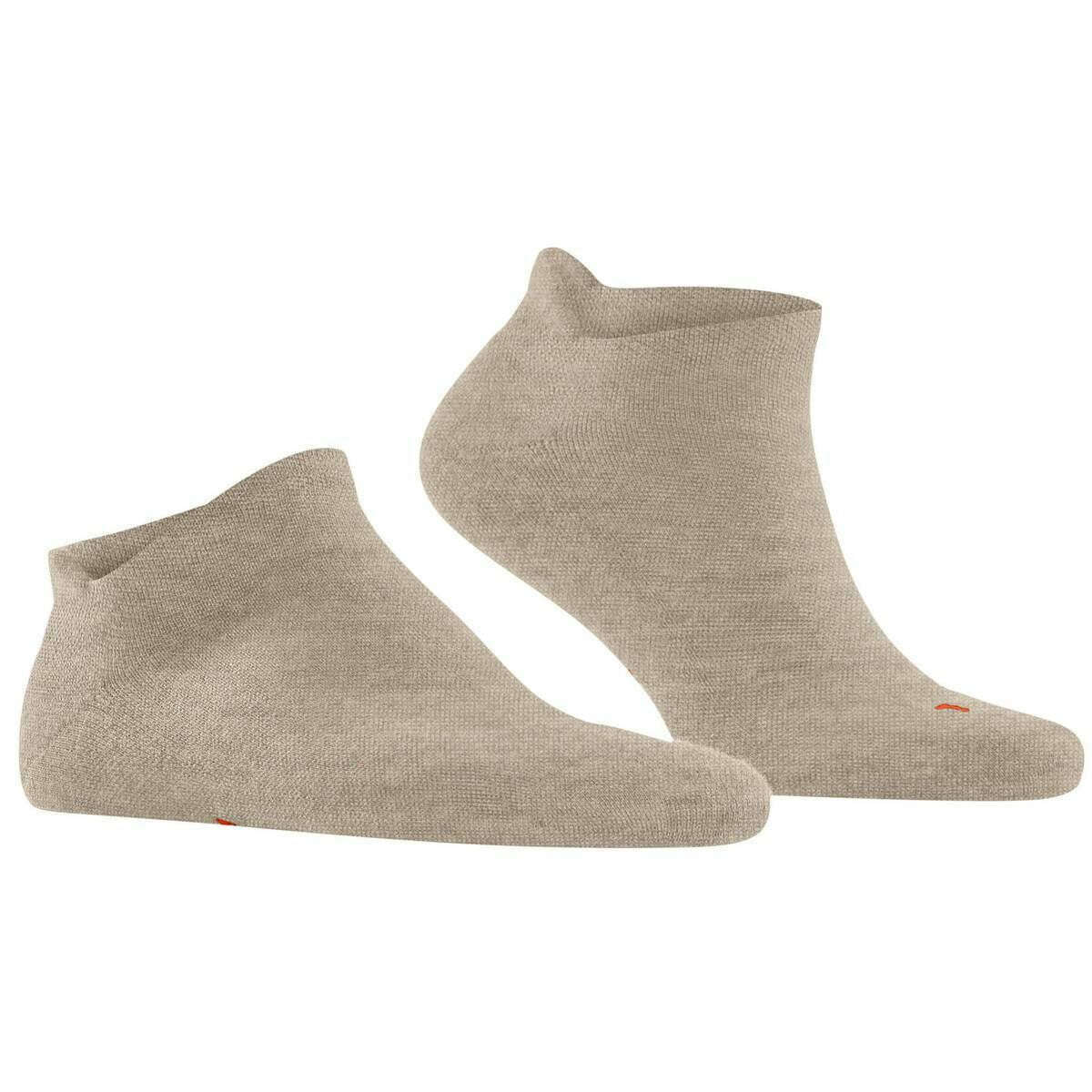 Falke Keep Warm Sneaker Socks - Beige Mel - Image 2