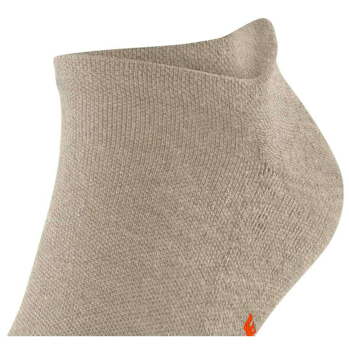Falke Keep Warm Sneaker Socks - Beige Mel - Image 4