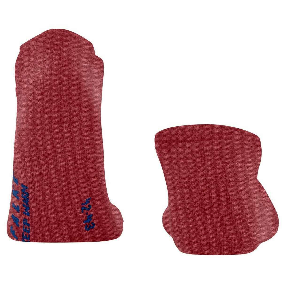 Falke Keep Warm Sneaker Socks - Ingle Red - Image 3