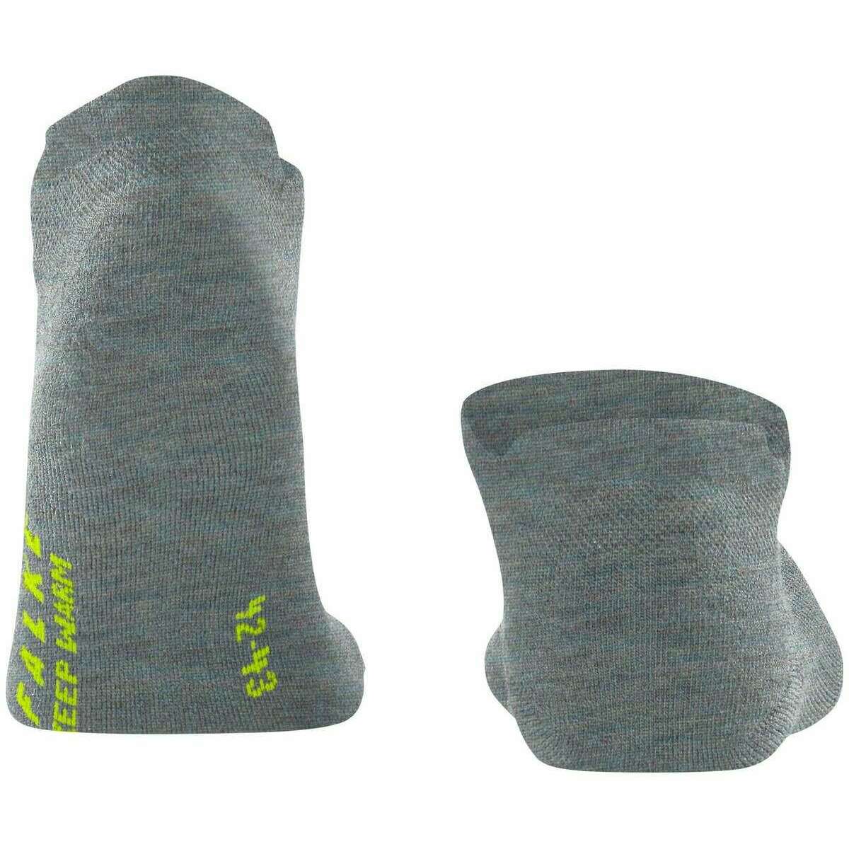 Falke Keep Warm Sneaker Socks - Smoke Blue - Image 3