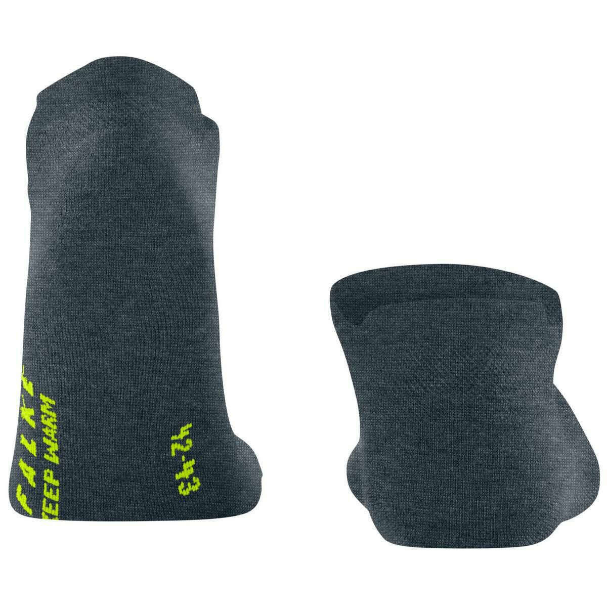 Falke Keep Warm Sneaker Socks - Storm Blue - Image 3