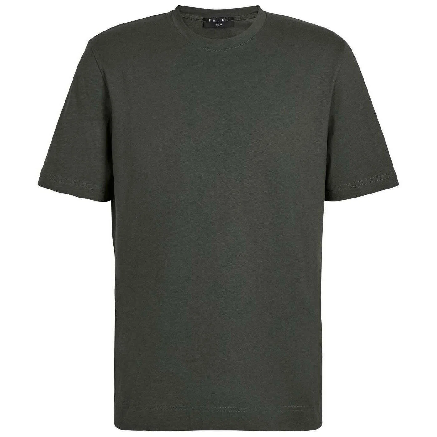 Falke Leger Crew Neck T-Shirt - Kale Green