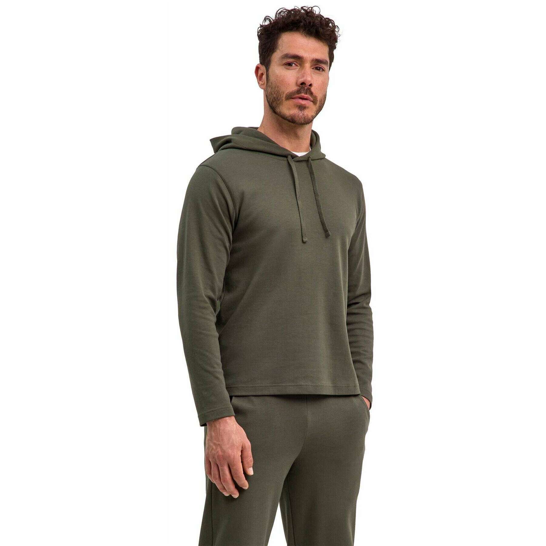 Falke Leger Hoodie - Kale Green - Image 2