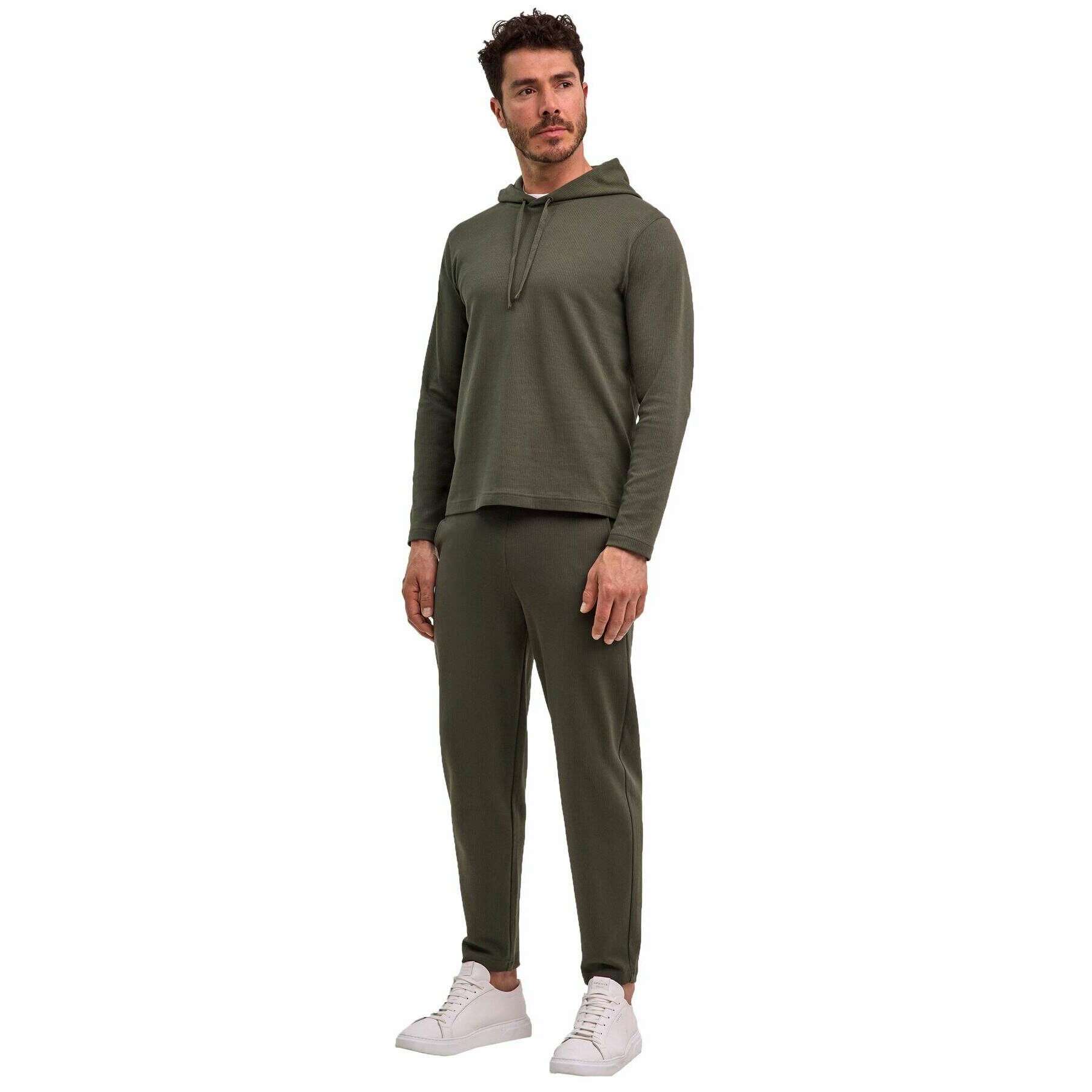 Falke Leger Hoodie - Kale Green - Image 6