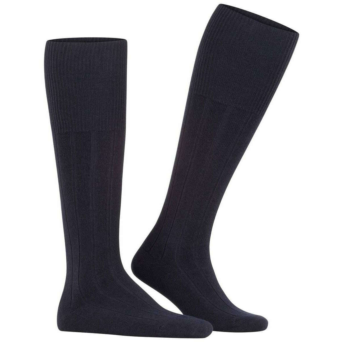 Falke Lhasa Rib Knee High Socks - Dark Navy - Image 2