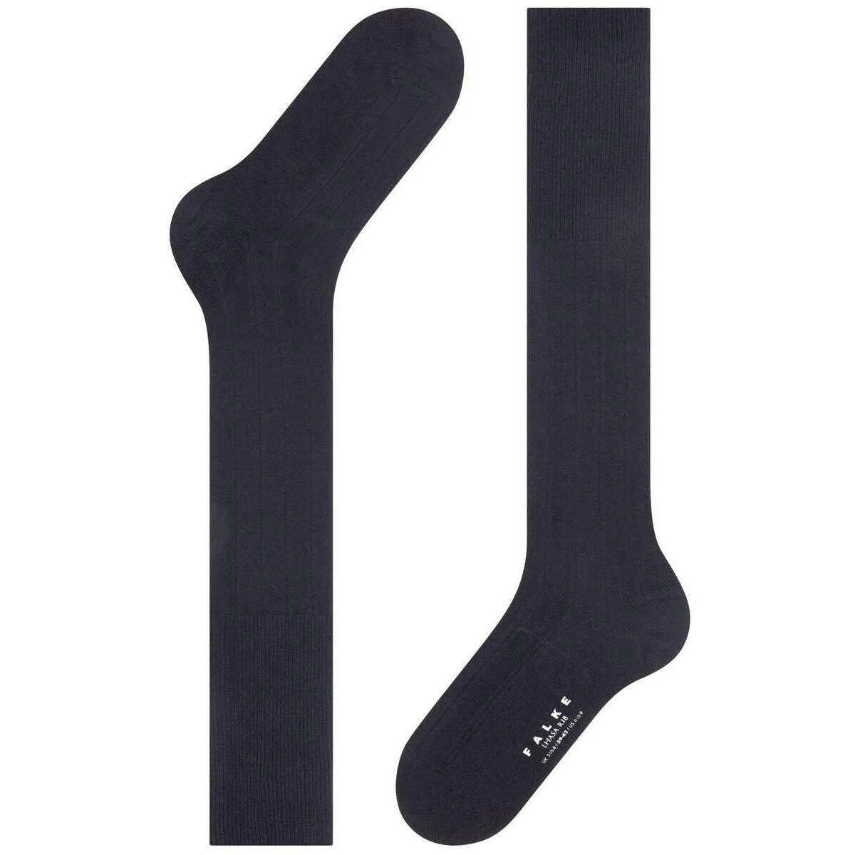 Falke Lhasa Rib Knee High Socks - Dark Navy - Image 5