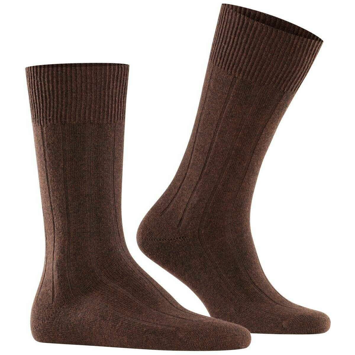 Falke Lhasa Rib Socks - Brown - Image 2