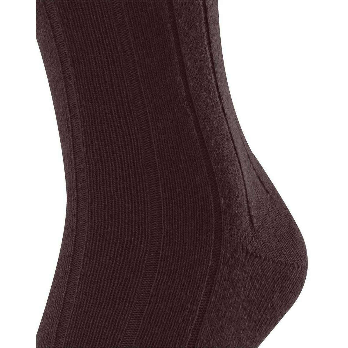 Falke Lhasa Rib Socks - Burgundy - Image 4