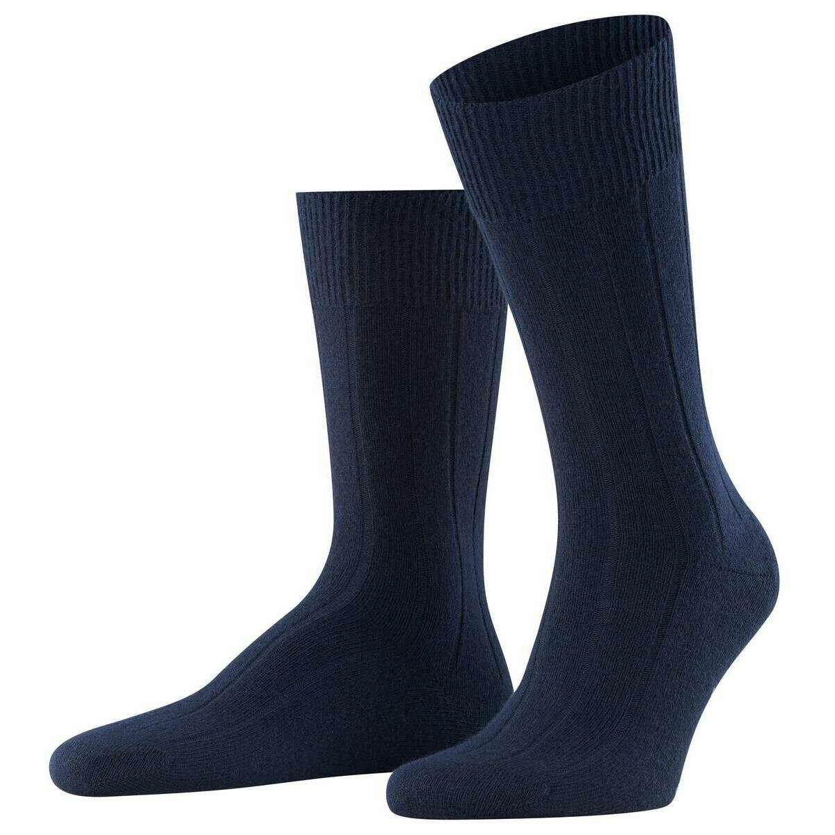 Falke Lhasa Rib Socks - Dark Navy Blue