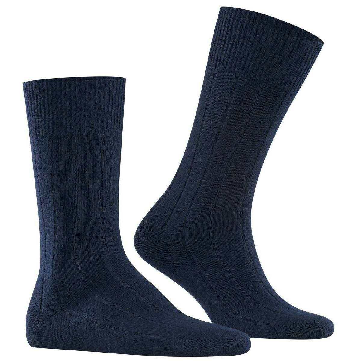 Falke Lhasa Rib Socks - Dark Navy Blue - Image 2