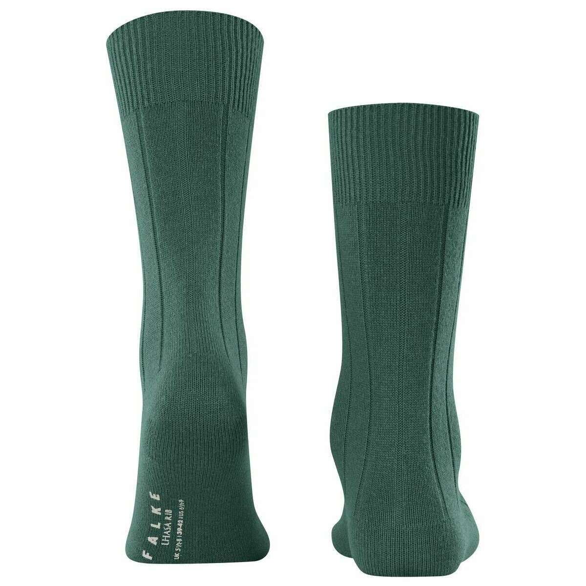 Falke Lhasa Rib Socks - Hunter Green - Image 3
