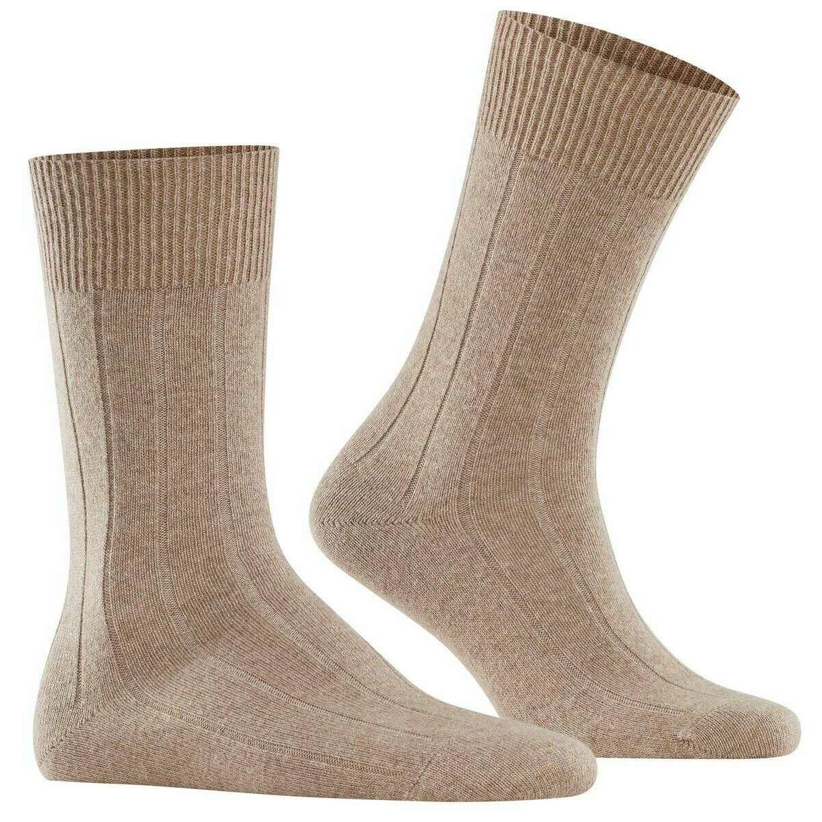 Falke Lhasa Rib Socks - Nutmeg Mel - Image 2