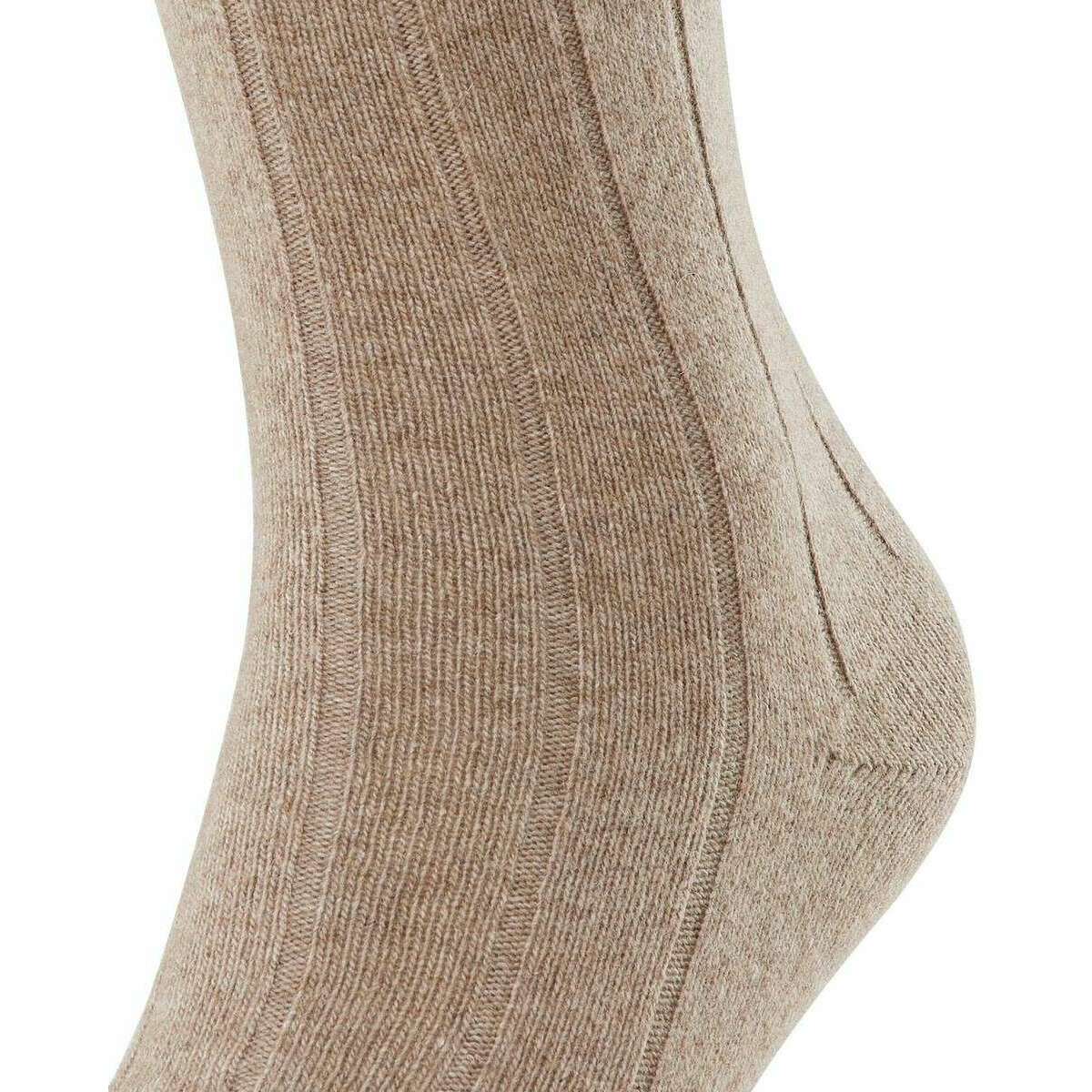 Falke Lhasa Rib Socks - Nutmeg Mel - Image 4