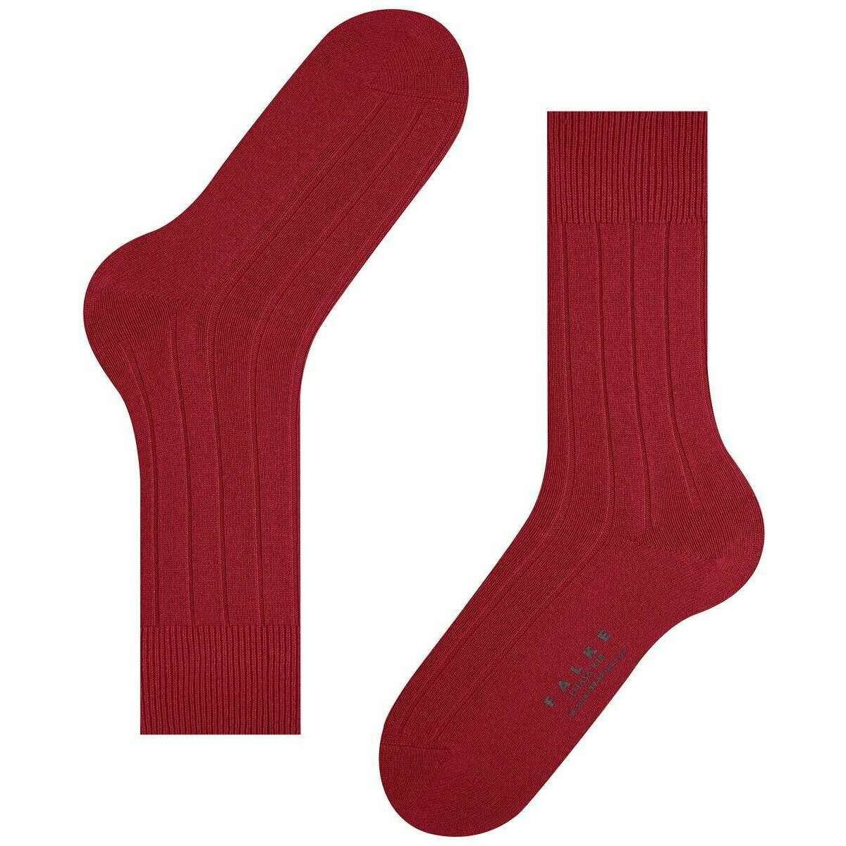 Falke Lhasa Rib Socks - Scarlet Red - Image 5