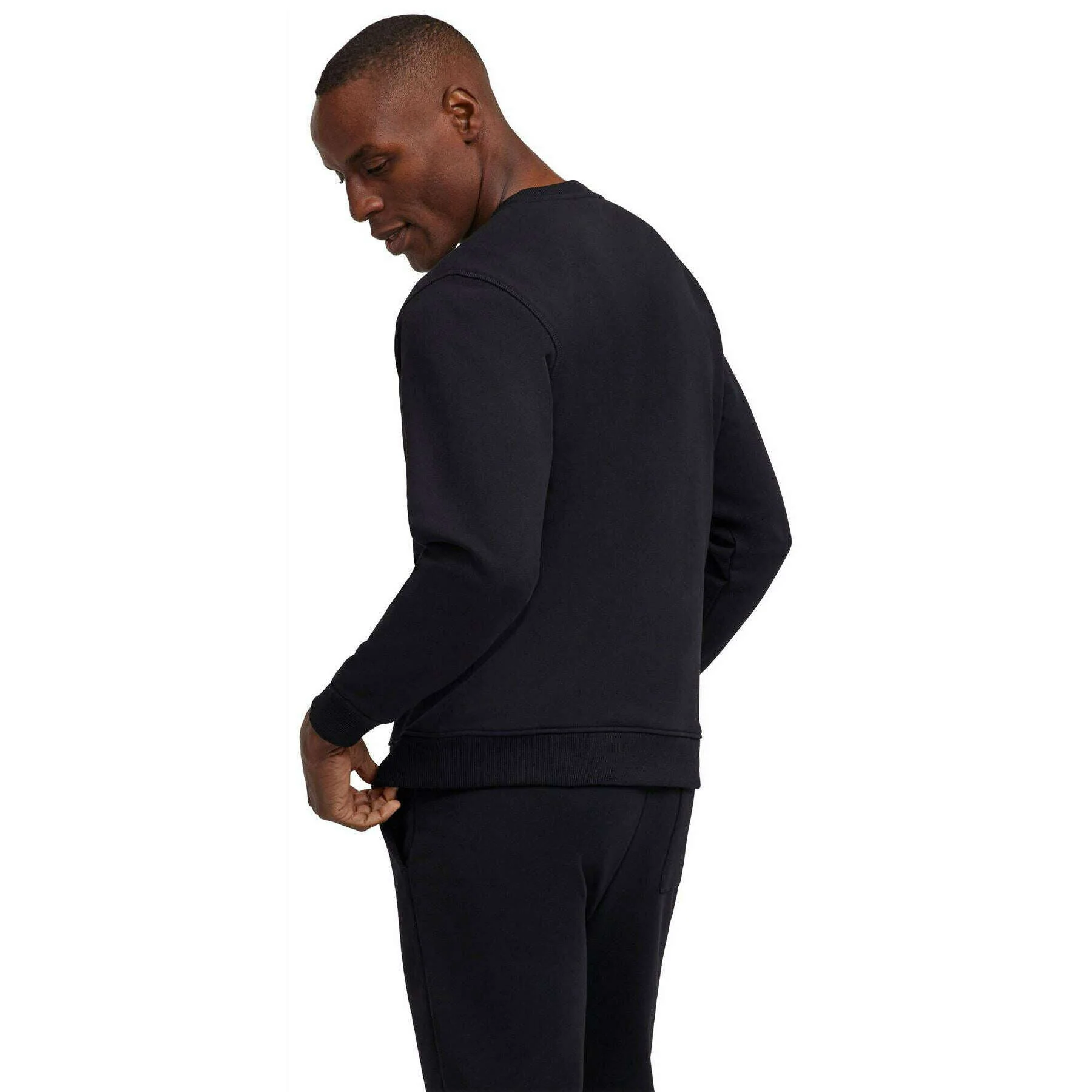 Falke Light Sweat Shirt - Black - Image 3