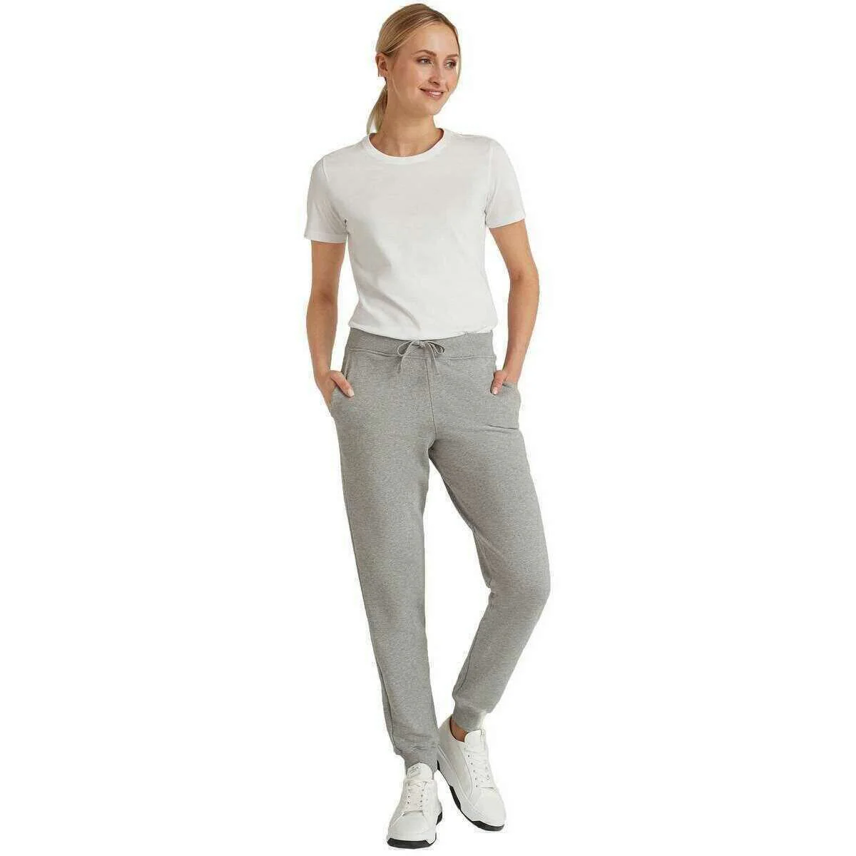 Falke Light Sweatpants - Grey Heather - Image 3