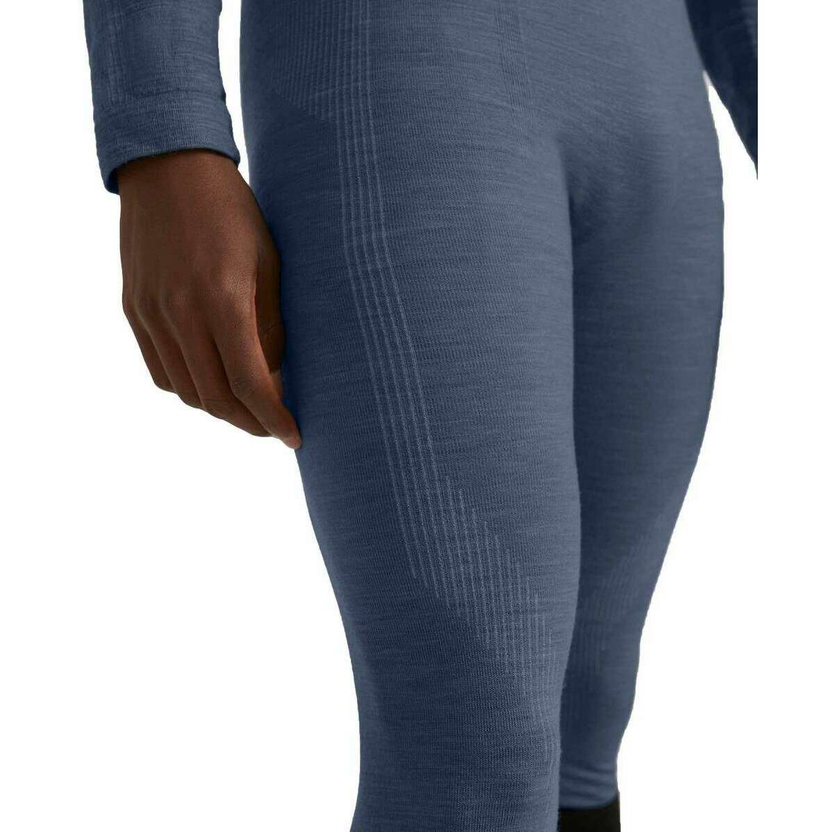 Falke Long Wool Tech Tights - Capitain Blue - Image 5
