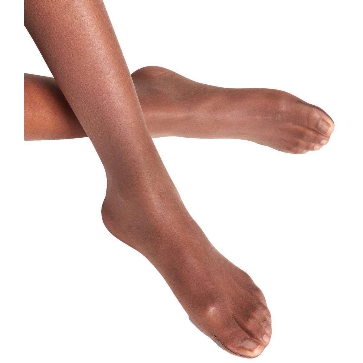 Falke Lunelle 8 Denier Tights - Espresso Brown - Image 6