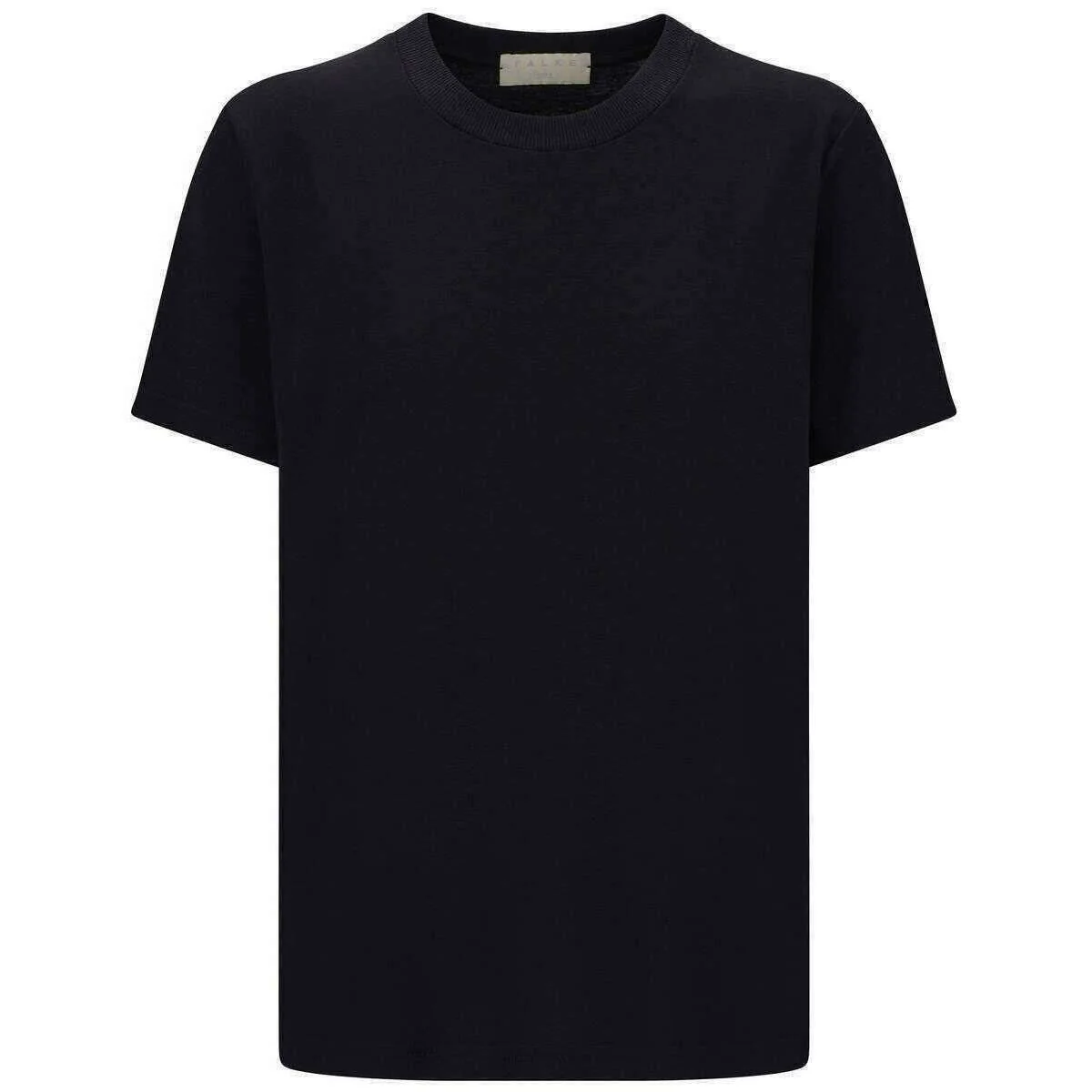 Falke Lyocell Blend Crew Neck T-Shirt - Black