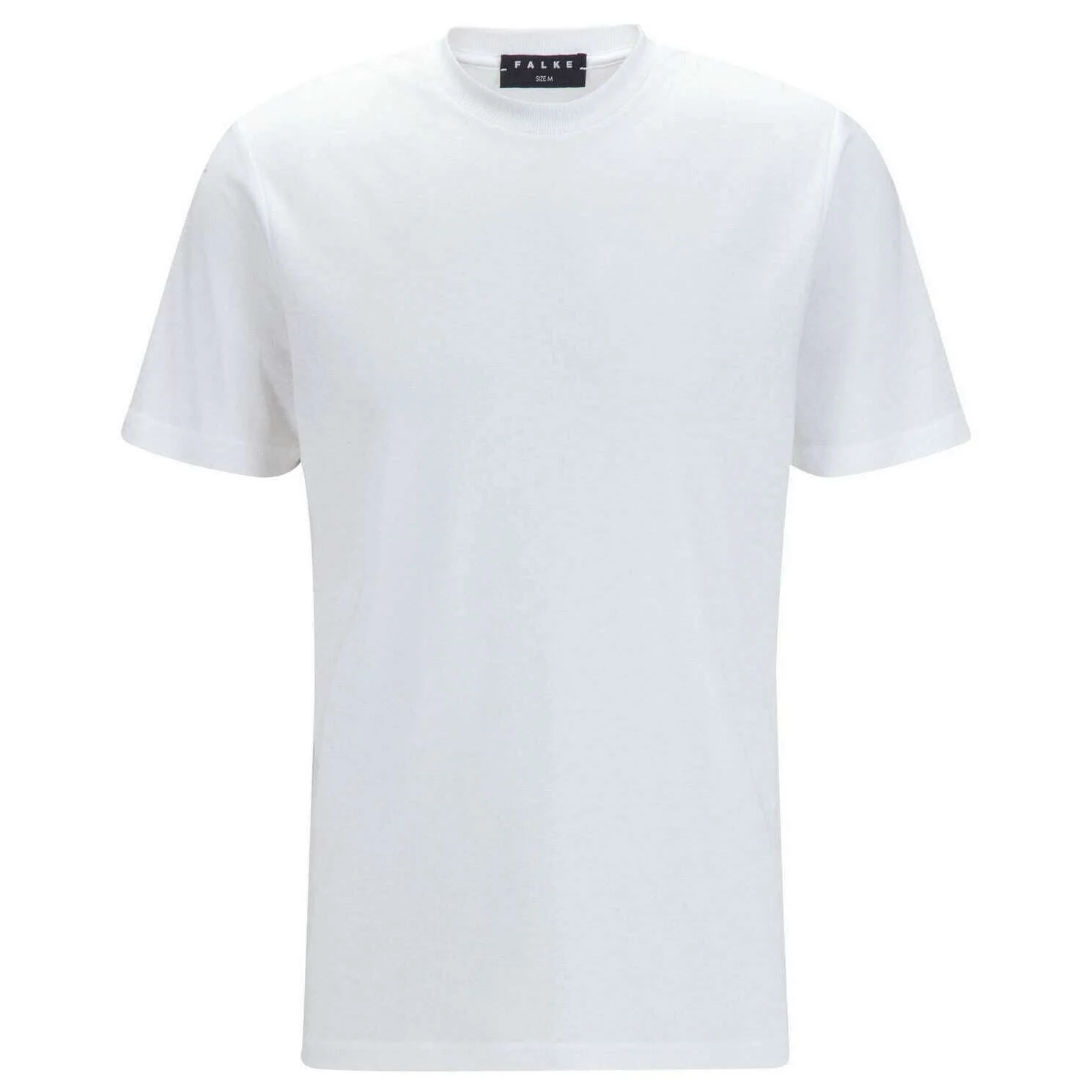 Falke Lyocell Blend Crew Neck T-Shirt - White