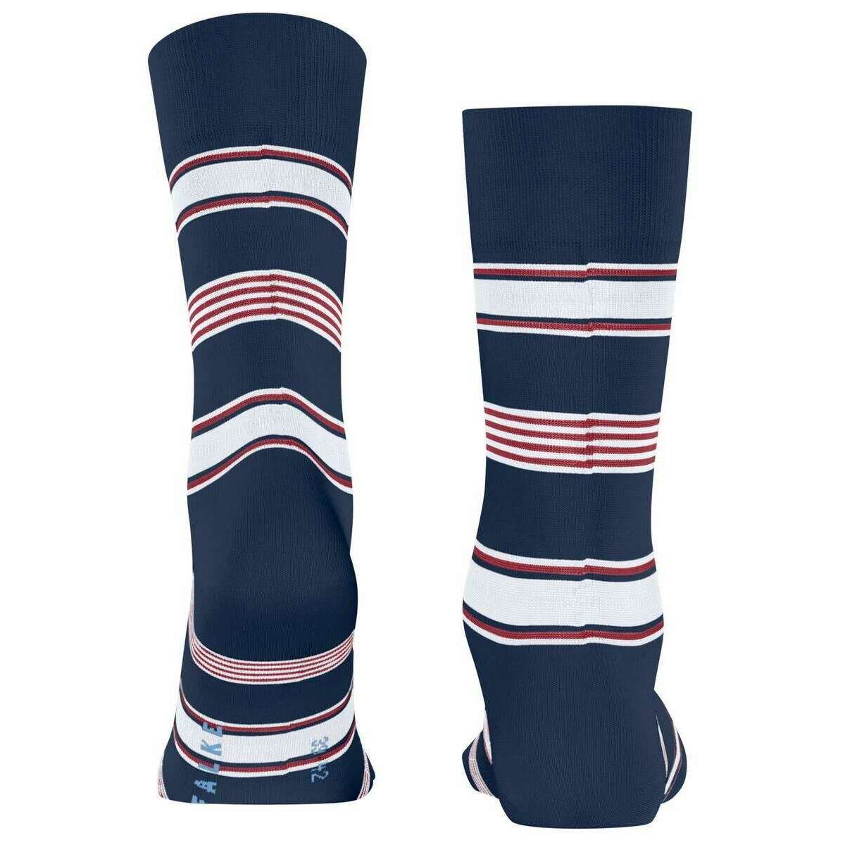 Falke Marina Stripe Socks - Royal Blue - Image 3