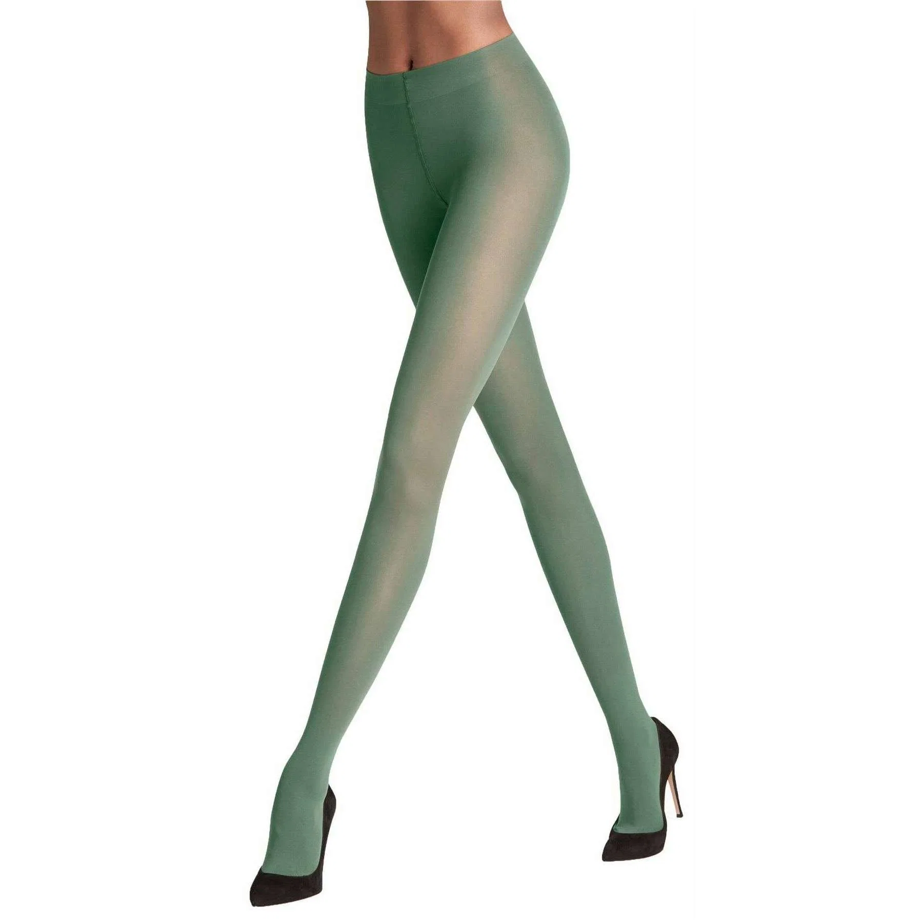 Falke Matt Deluxe 30 Denier Tights - Sage Green