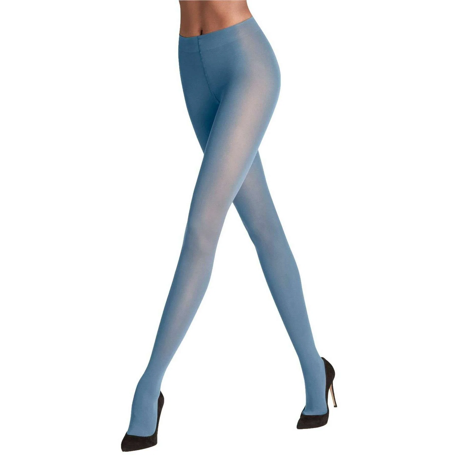 Falke Matt Deluxe 30 Denier Tights - Sky Blue